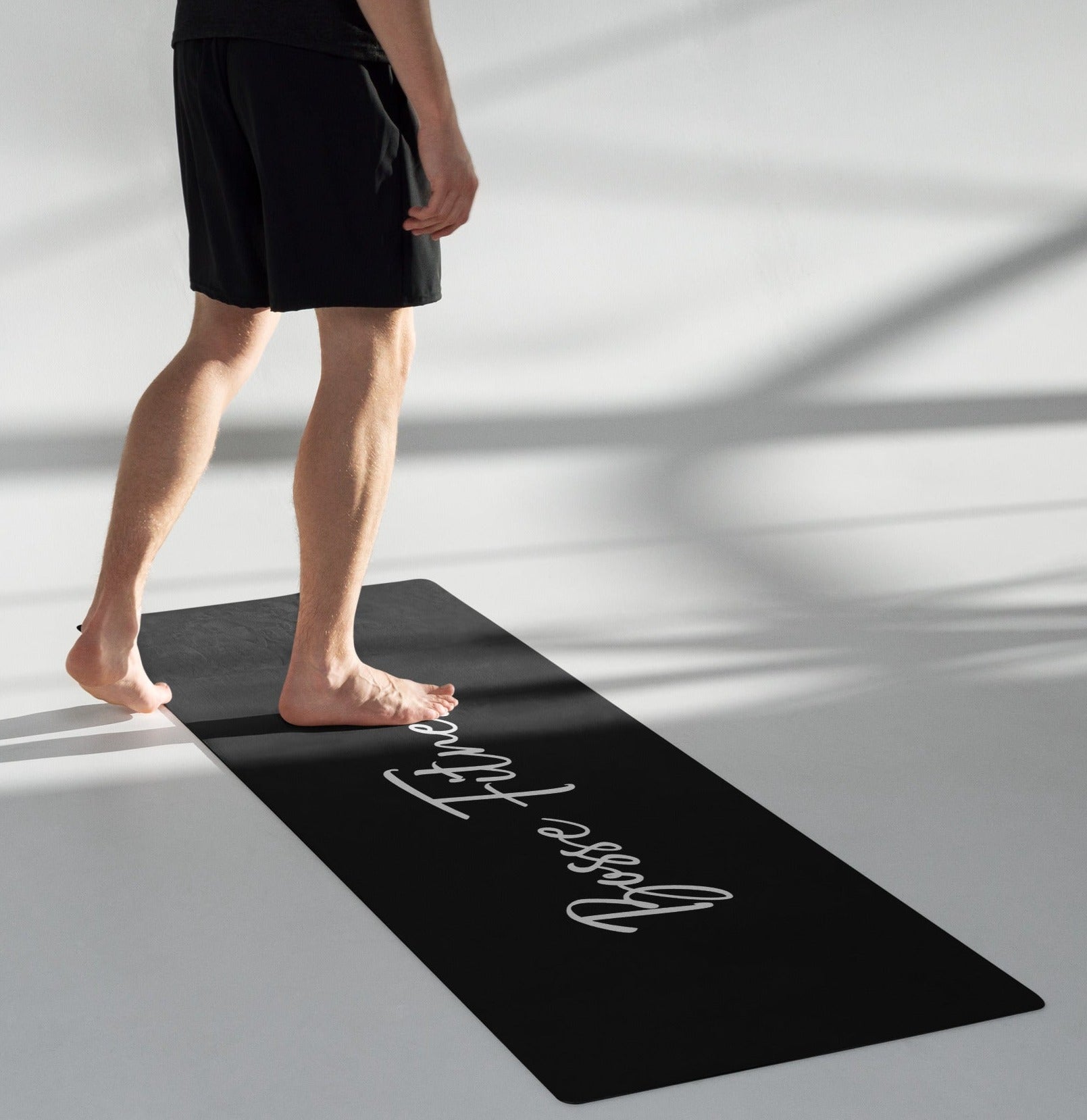 Bosse Fitness Black Yoga Mat
