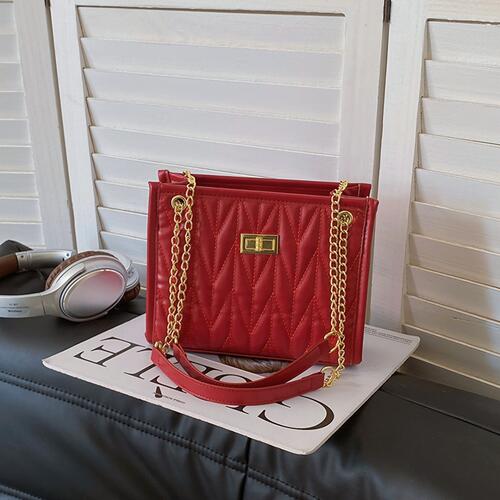Taylor PU Leather Crossbody Bag