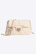 Salene PU Leather Adjustable Chain Crossbody Bag