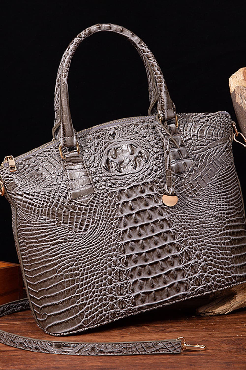 Gaiter PU Leather Handbag