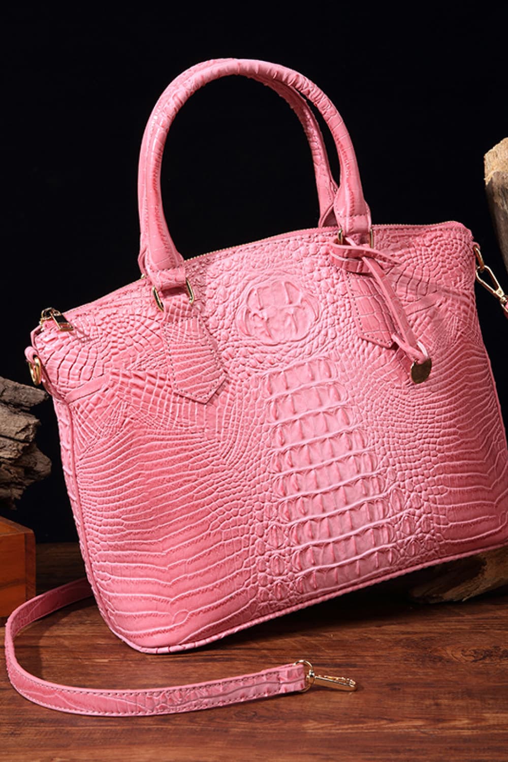 Croc PU Leather Handbag