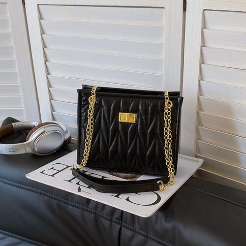Taylor PU Leather Crossbody Bag