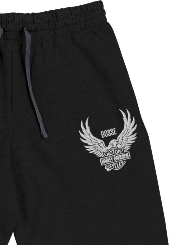 Bosse Harley Motor Black Joggers