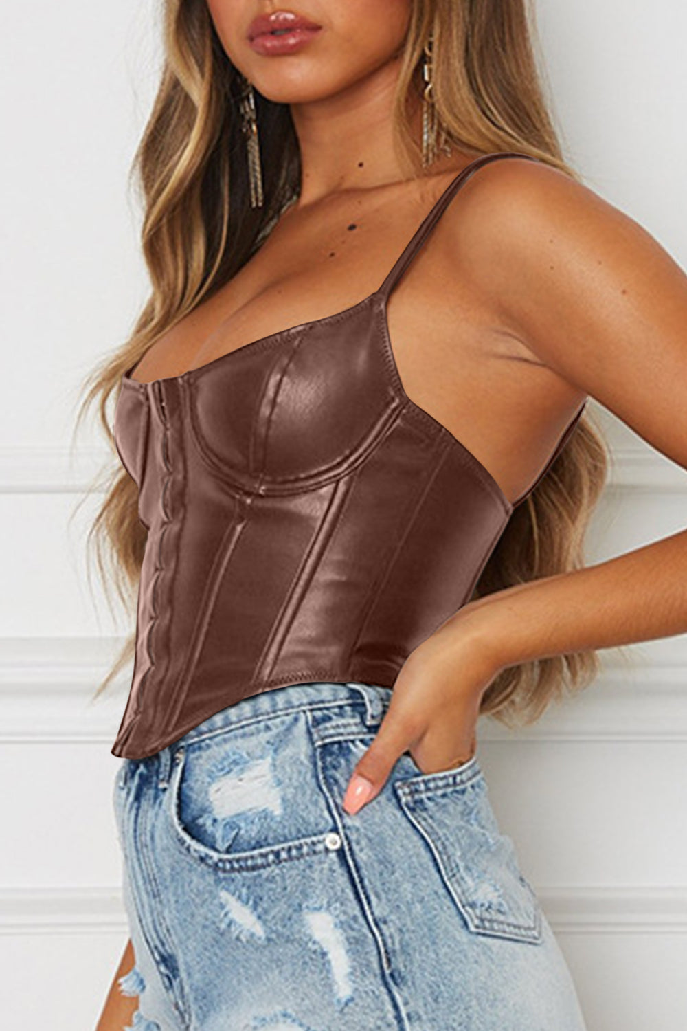 Cleo Scoop Neck Spaghetti Strap Cami (3 Colors)