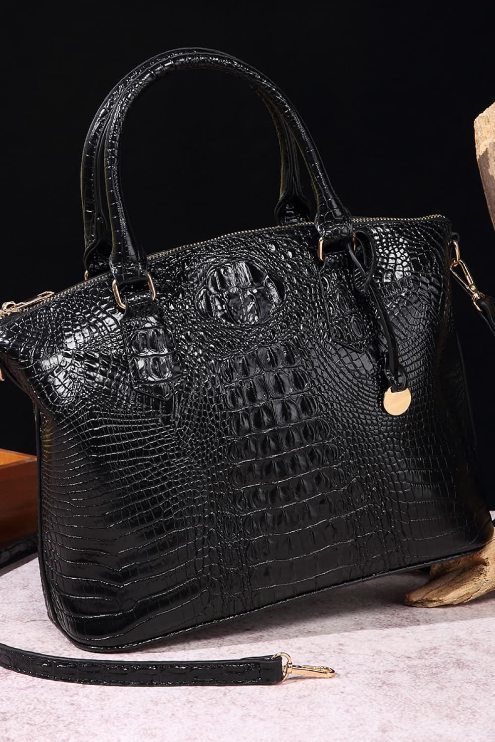 Croc PU Leather Handbag