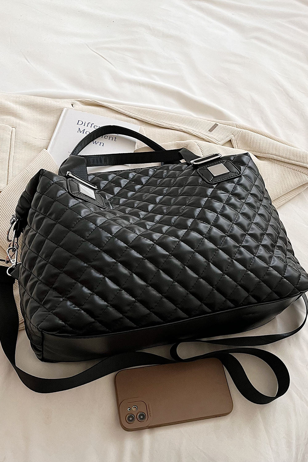 Ruby PU Leather Handbag