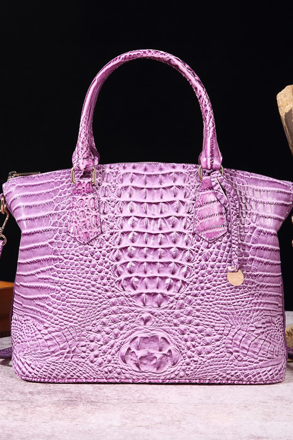 Croc PU Leather Handbag