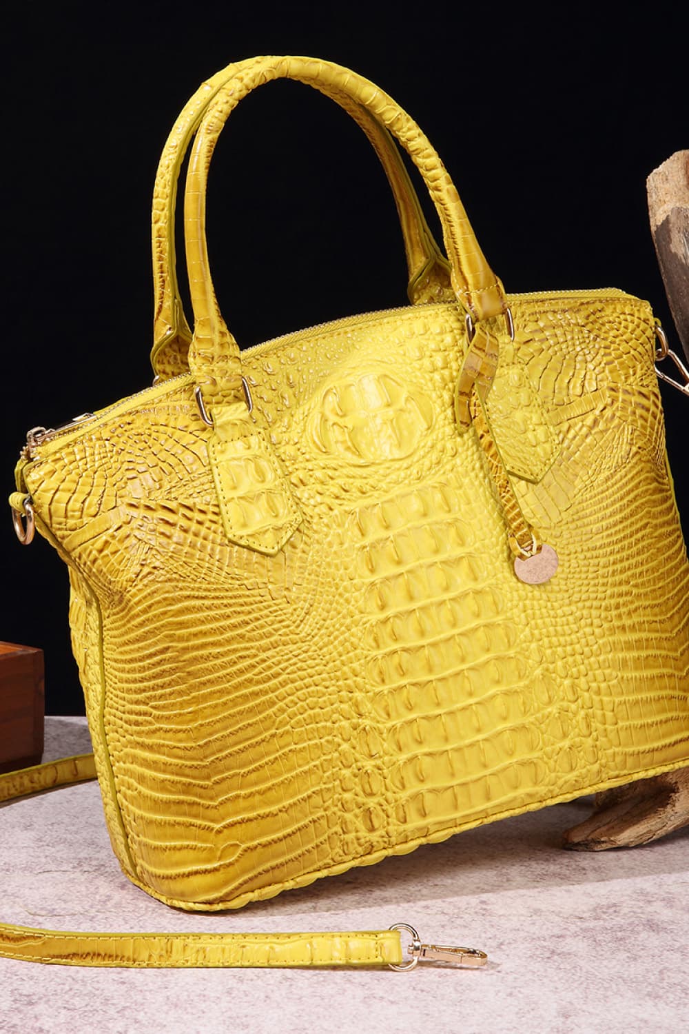 Croc PU Leather Handbag