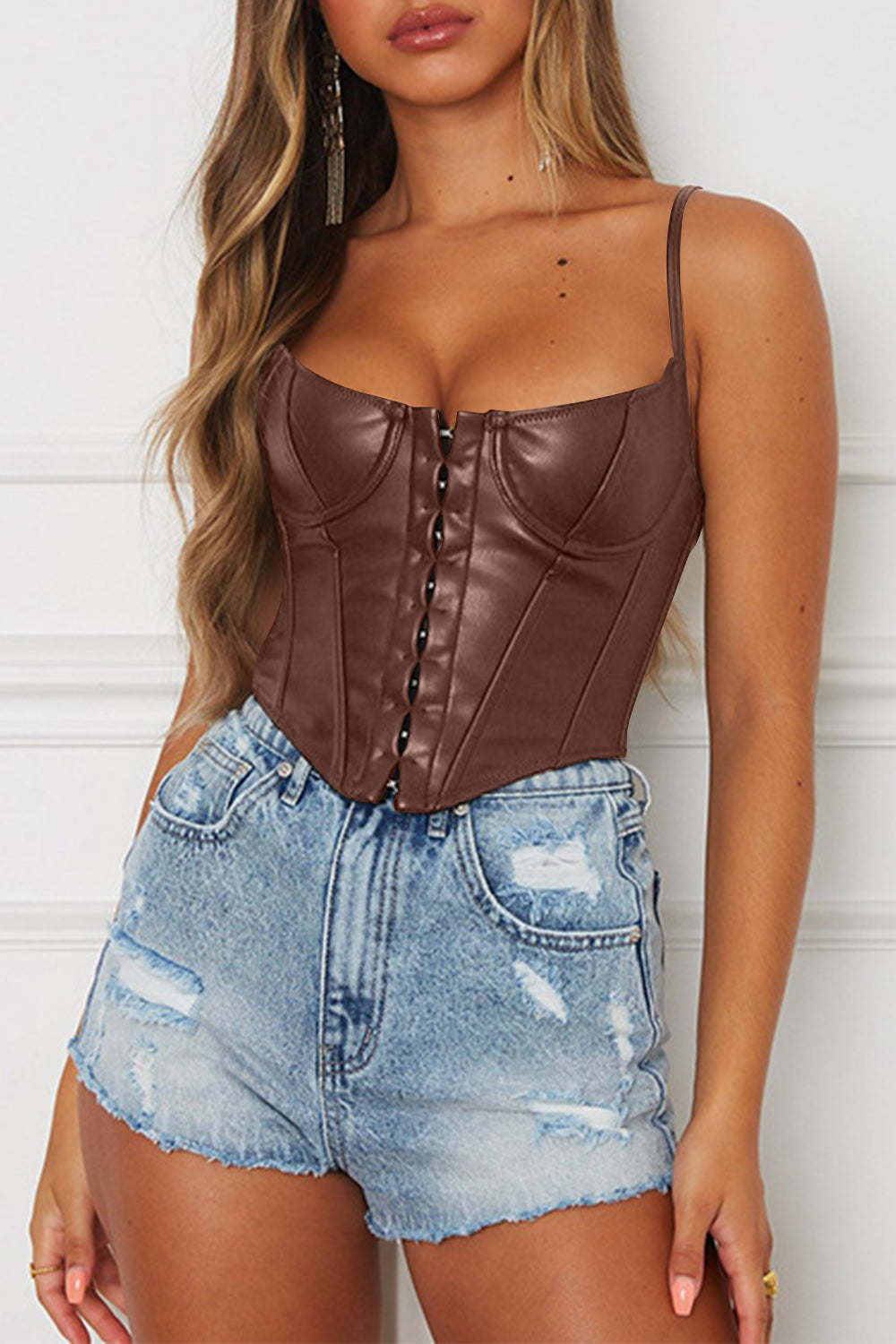 Cleo Scoop Neck Spaghetti Strap Cami (3 Colors)