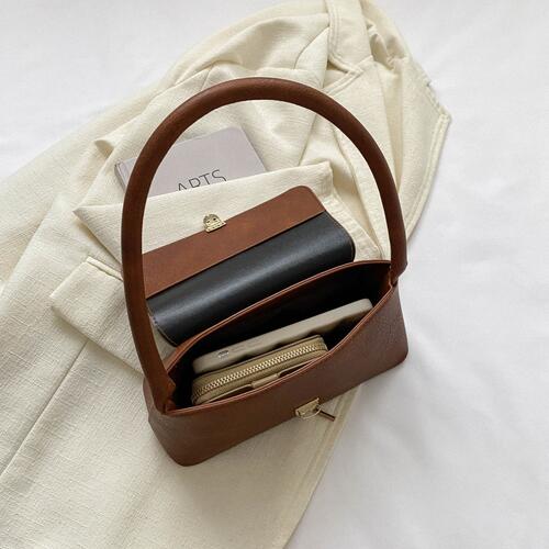 Lacy PU Leather Shoulder Bag