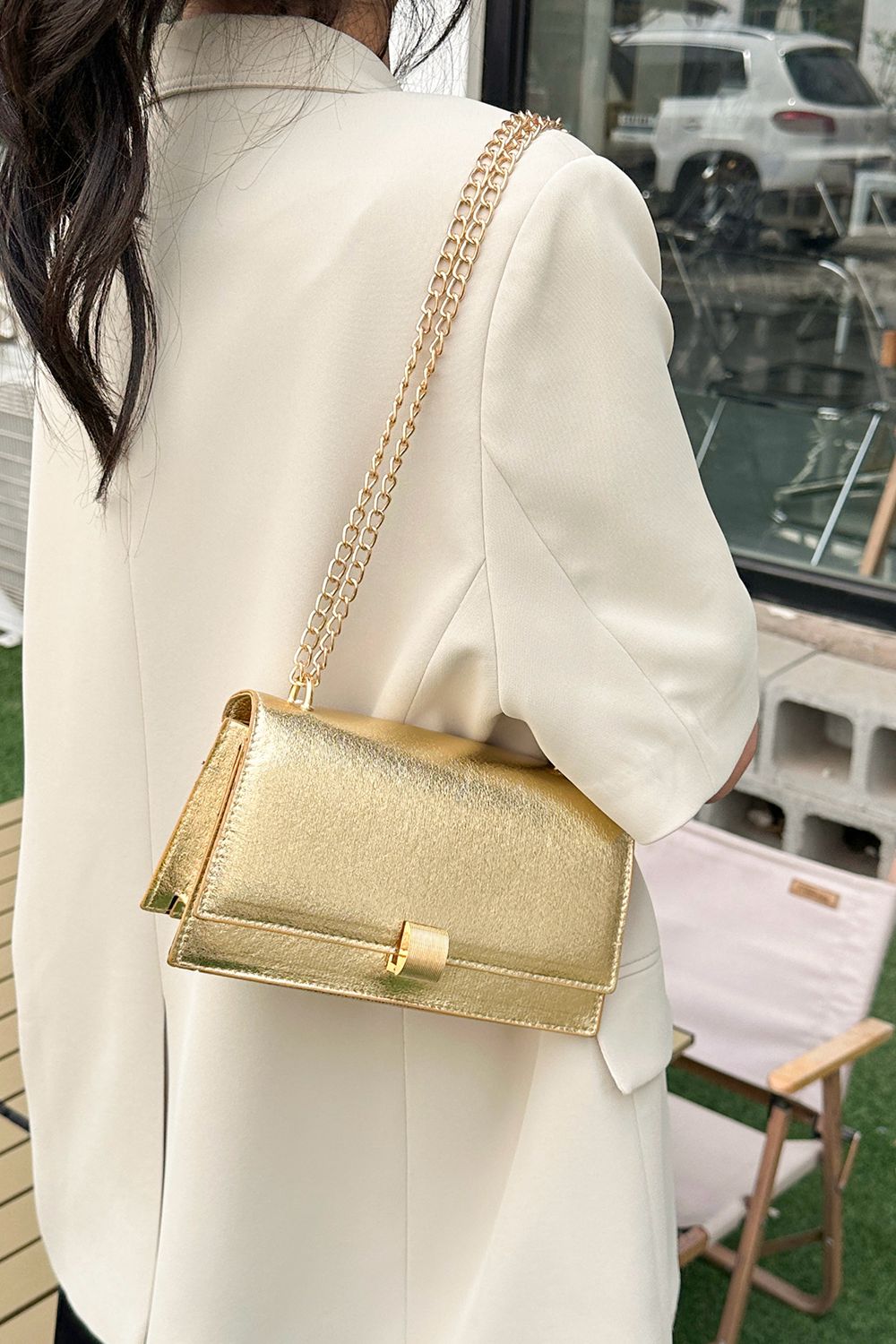 Sasha PU Leather Crossbody Bag