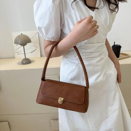 Lacy PU Leather Shoulder Bag