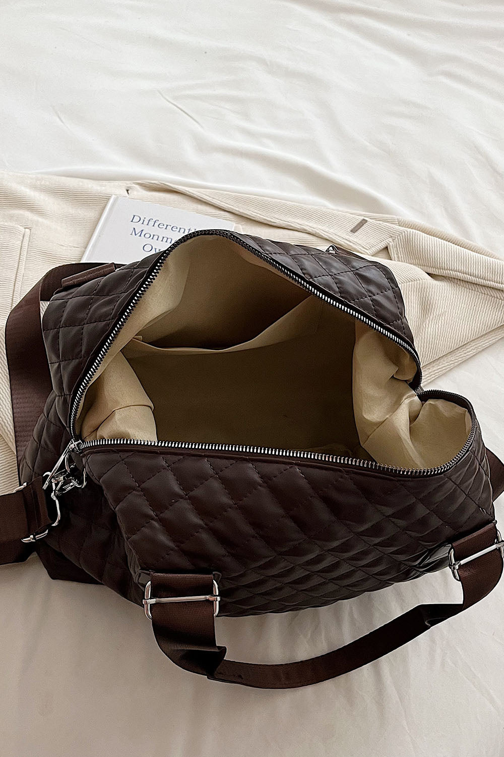 Ruby PU Leather Handbag
