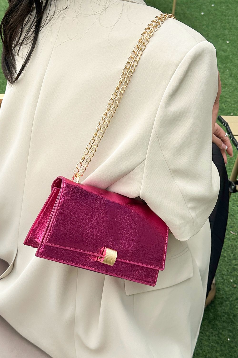Sasha PU Leather Crossbody Bag