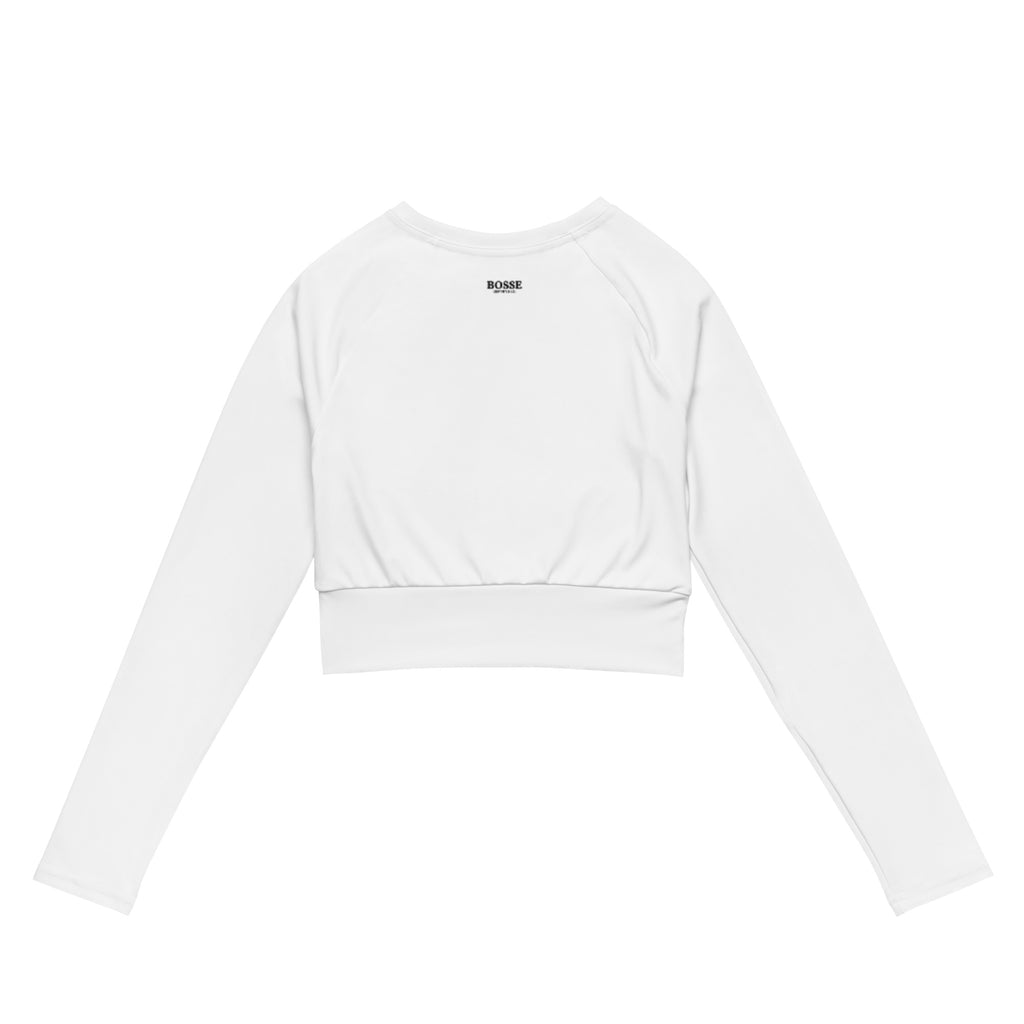 Bosse Harley Motor Long-sleeve Athleisure Crop Top
