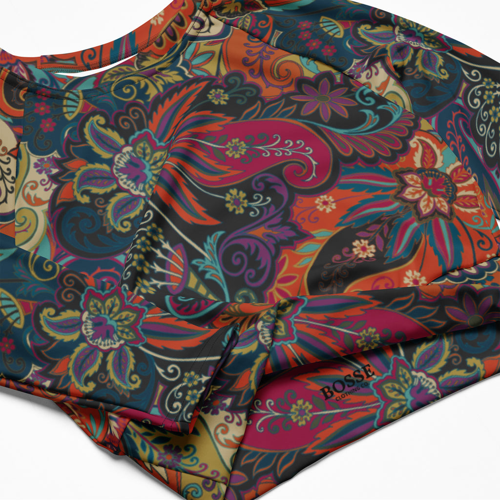 Bosse Tangy Long-sleeve Crop Top