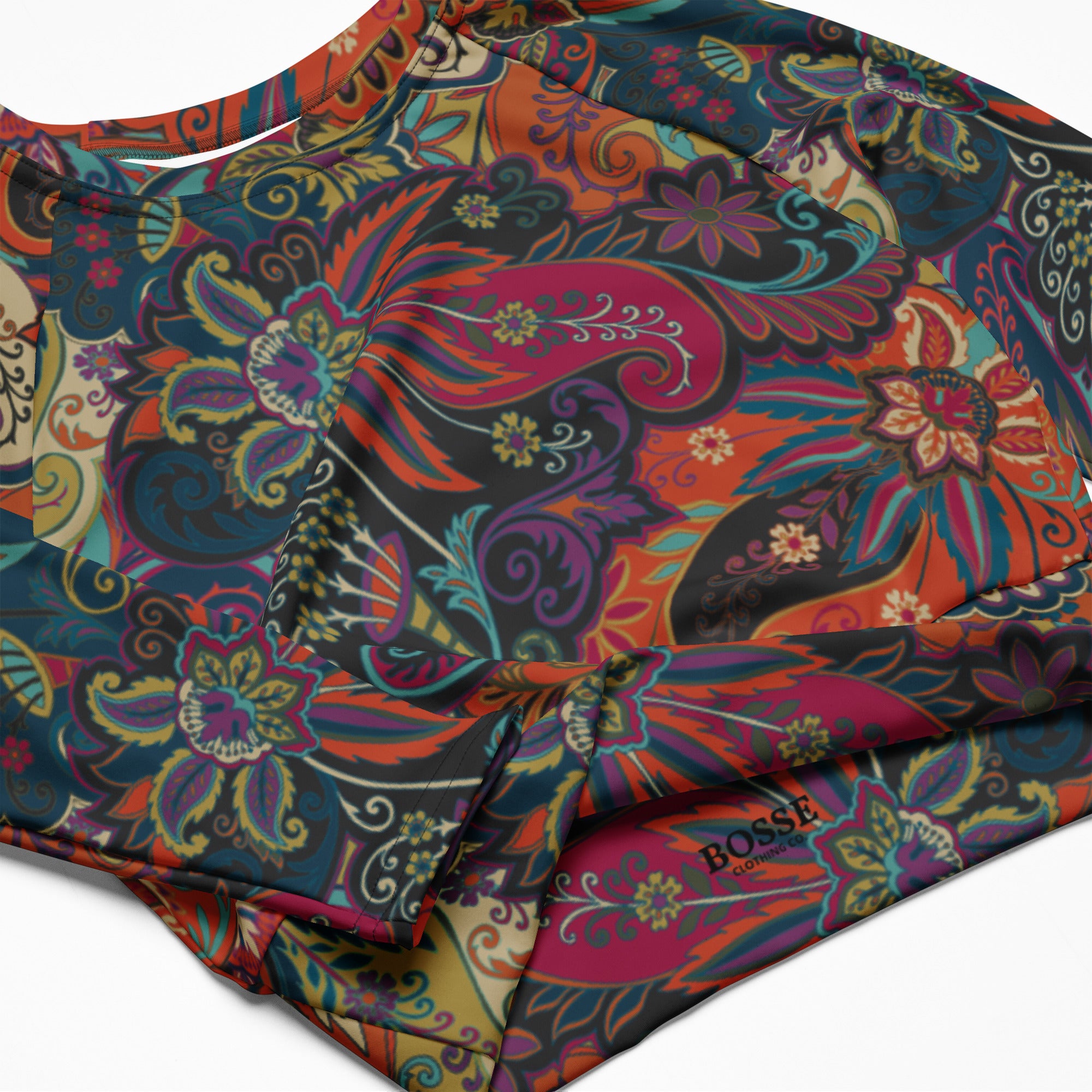 Bosse Tangy Long-sleeve Crop Top