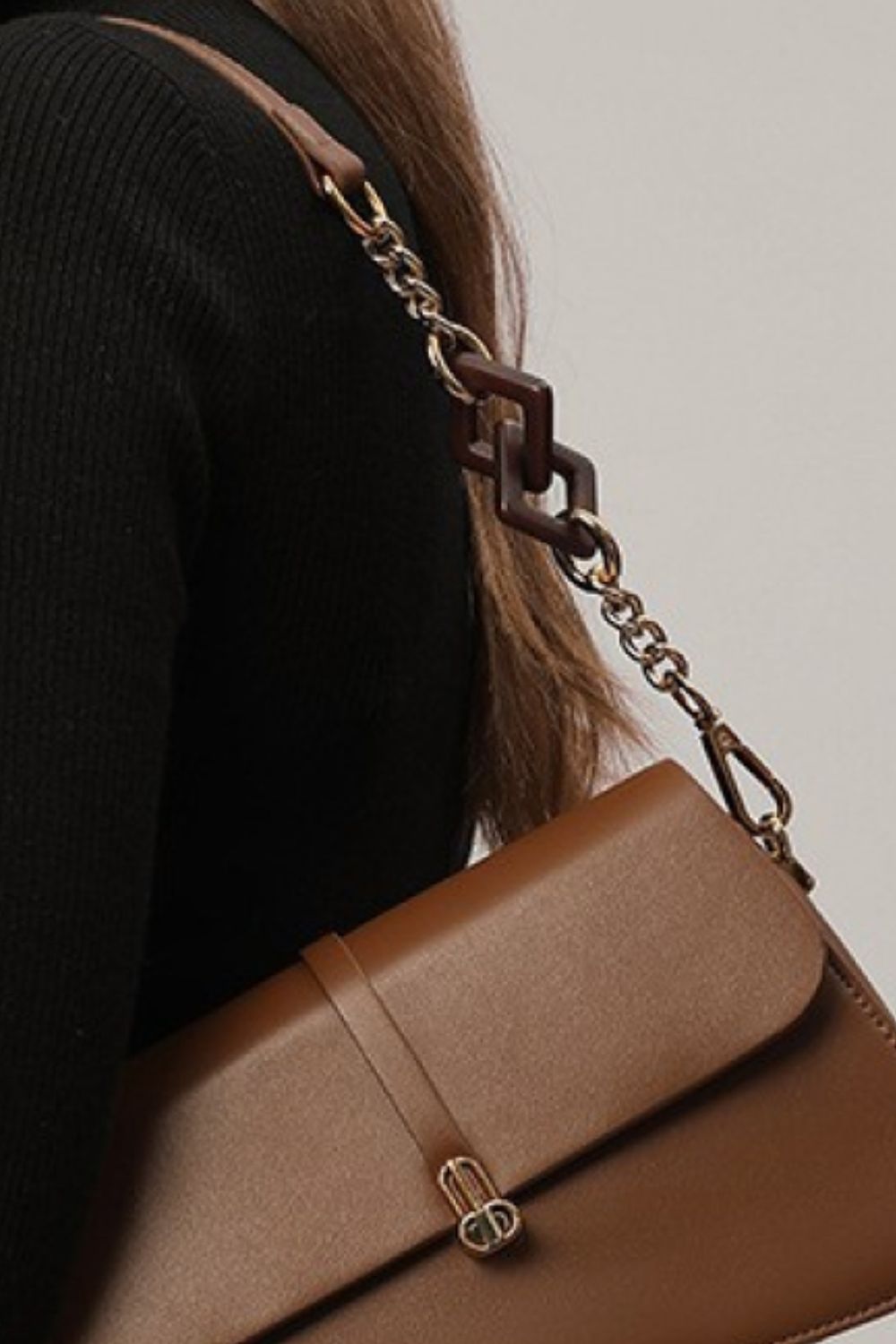 Lori PU Leather Shoulder Bag