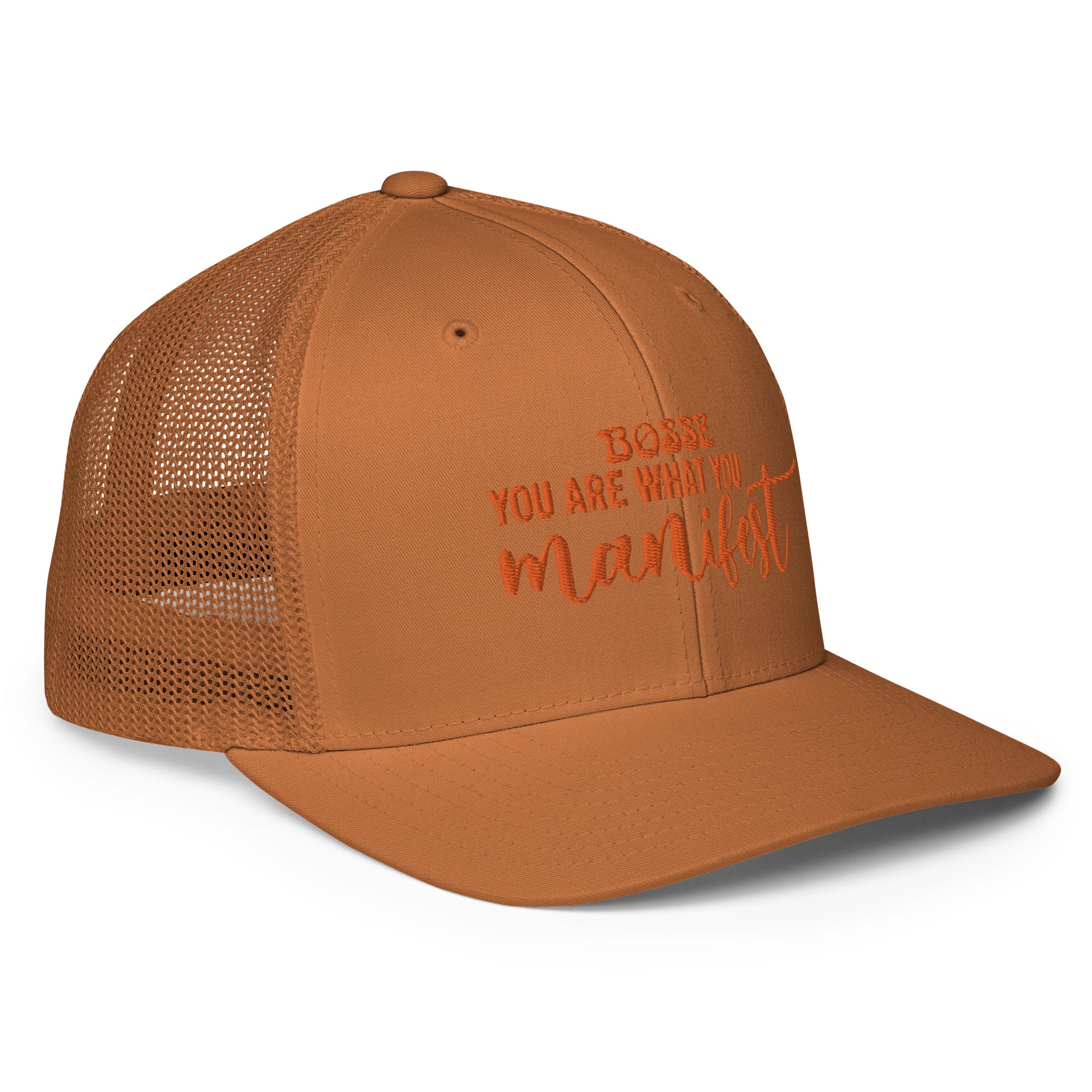 Bosse Tangerine Manifest Trucker Cap