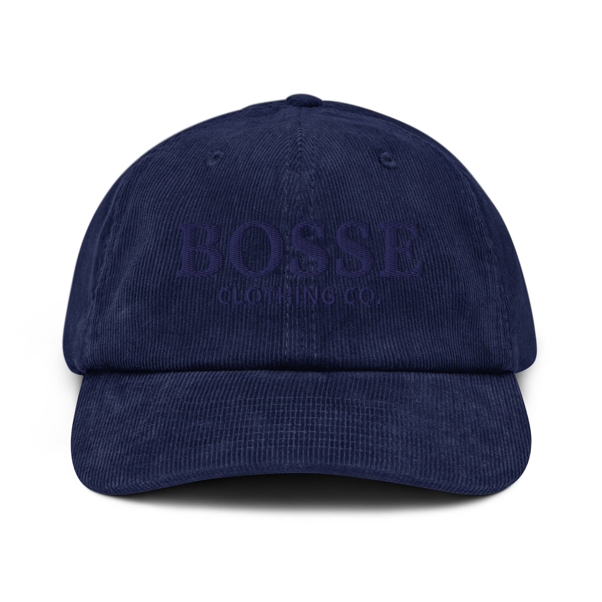 Bosse Signature Navy Corduroy Hat