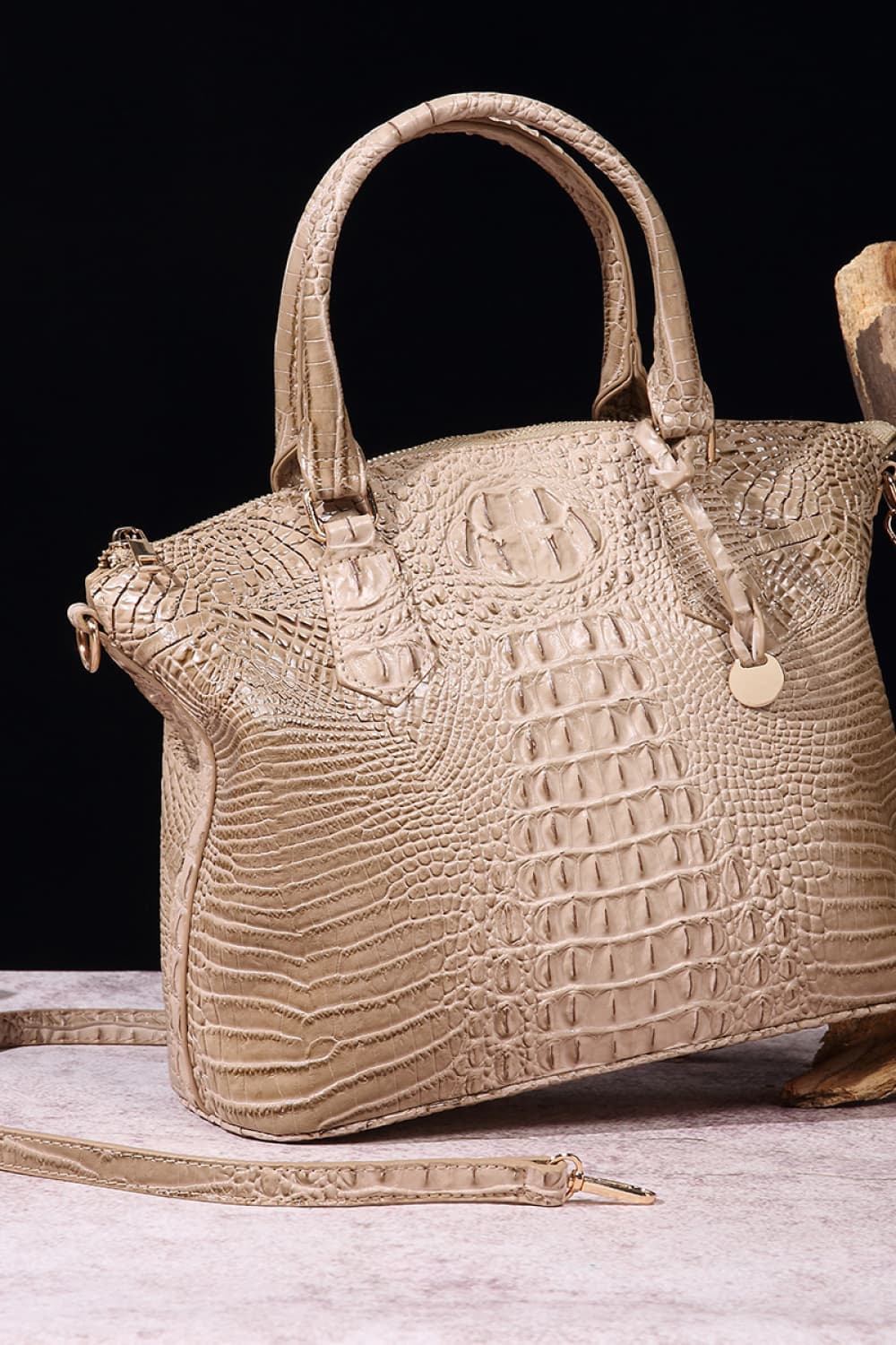 Gaiter PU Leather Handbag