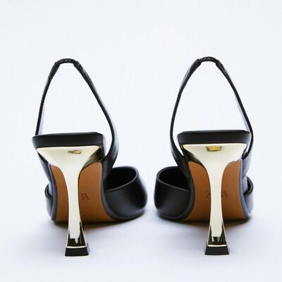 Lori PU Leather Point Toe Stiletto Heel Pumps (2 Colors)