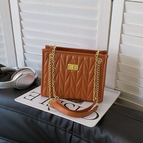 Taylor PU Leather Crossbody Bag