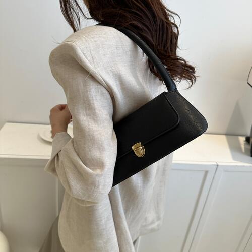 Lacy PU Leather Shoulder Bag