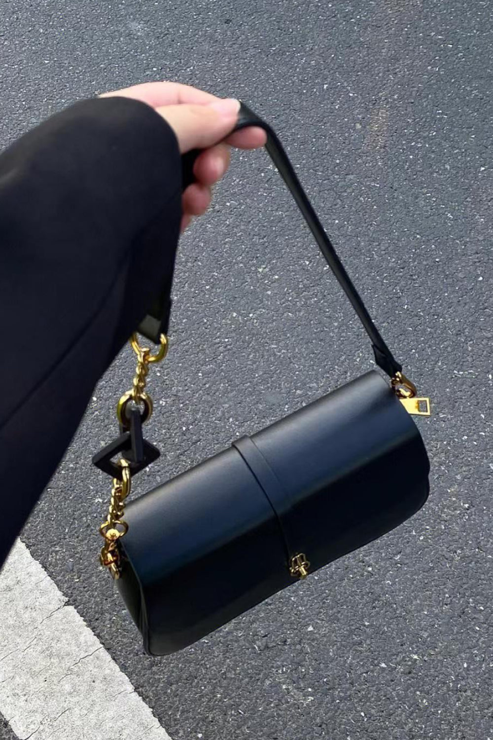 Lori PU Leather Shoulder Bag