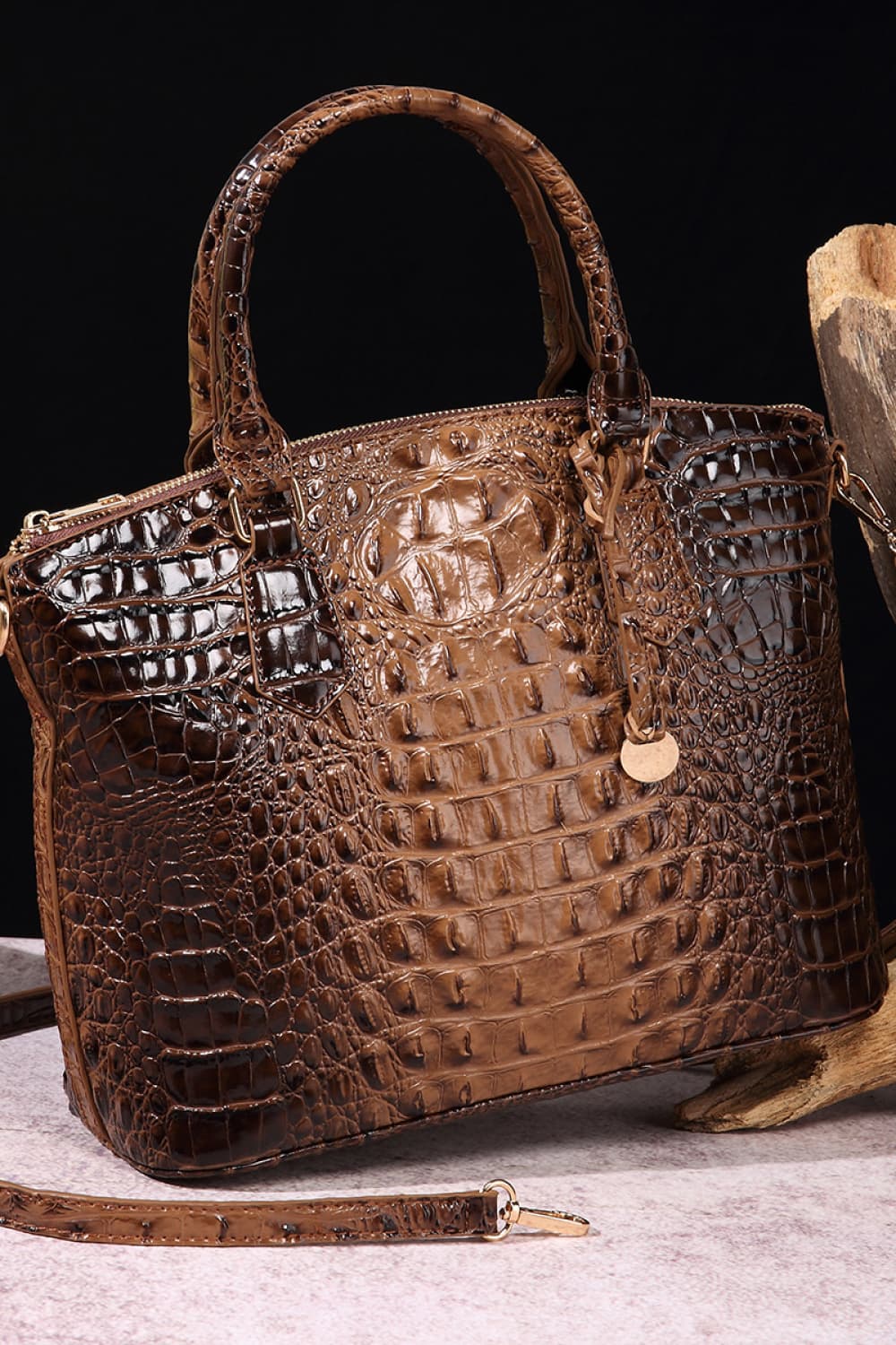Gaiter PU Leather Handbag
