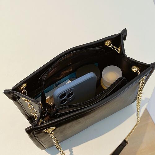 Taylor PU Leather Crossbody Bag