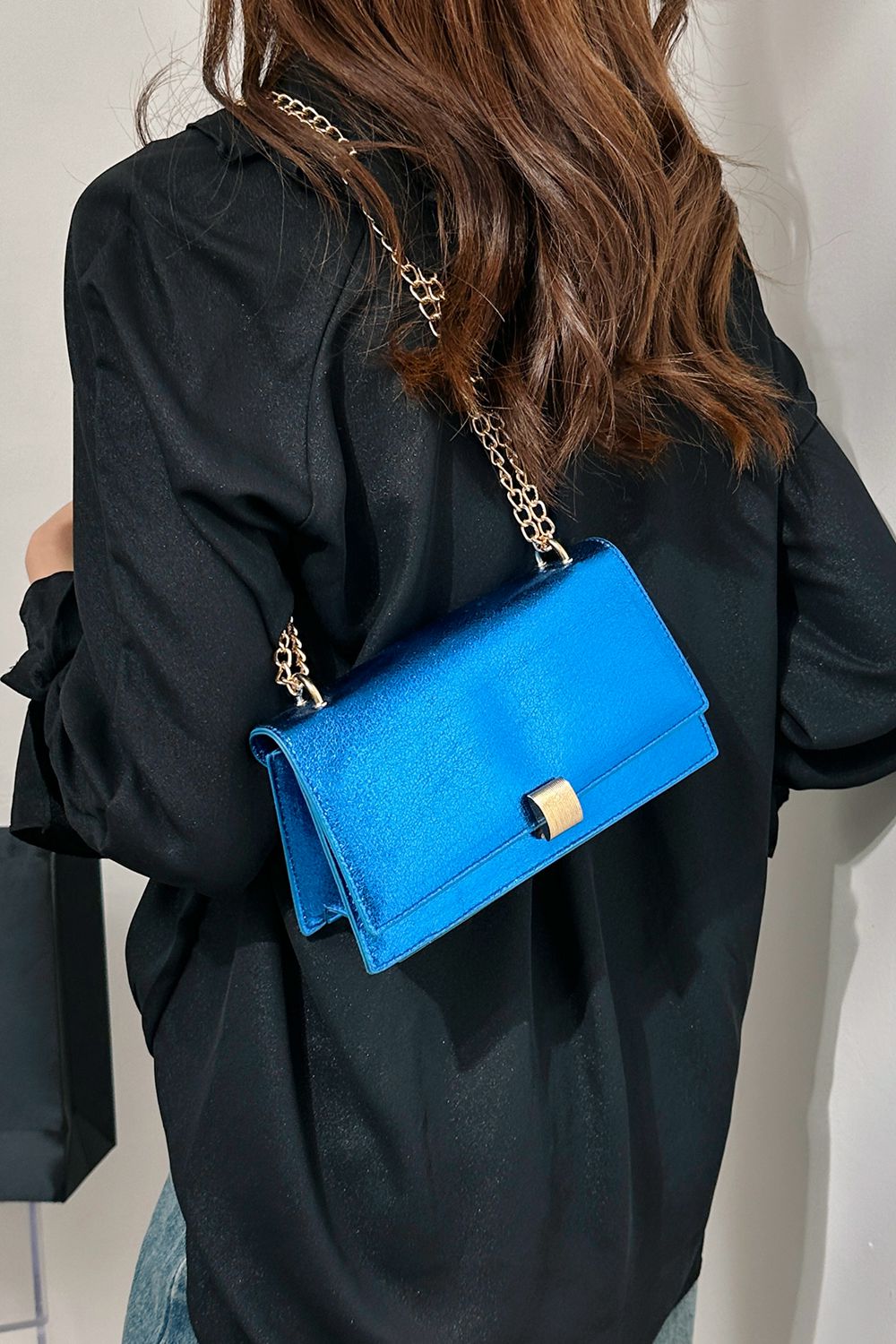 Sasha PU Leather Crossbody Bag