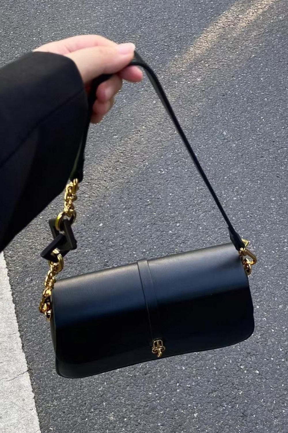 Lori PU Leather Shoulder Bag