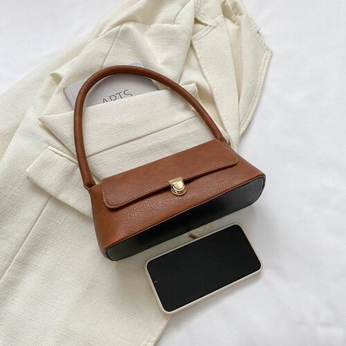 Lacy PU Leather Shoulder Bag