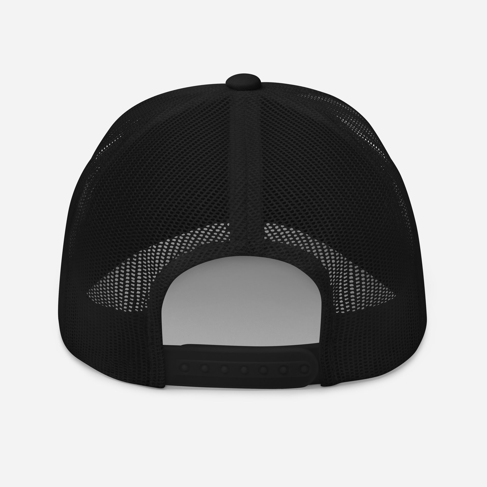 Bosse Black and Red Trucker Cap