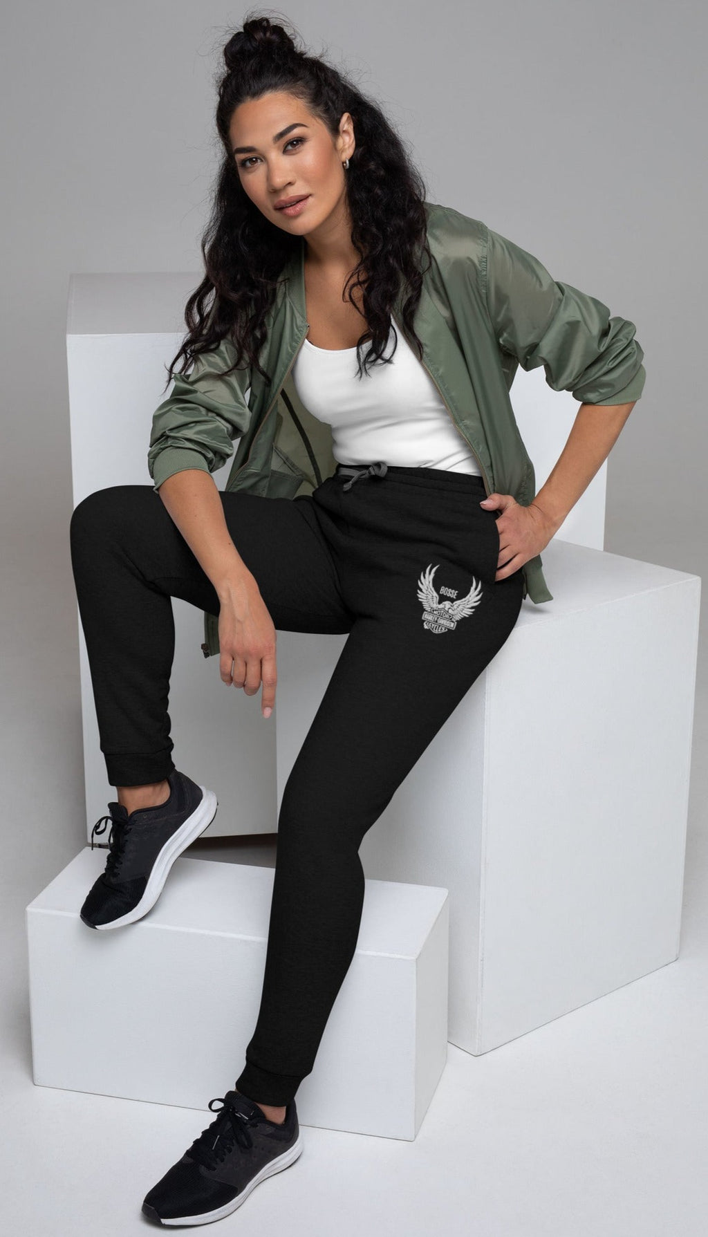 Bosse Harley Motor Black Joggers
