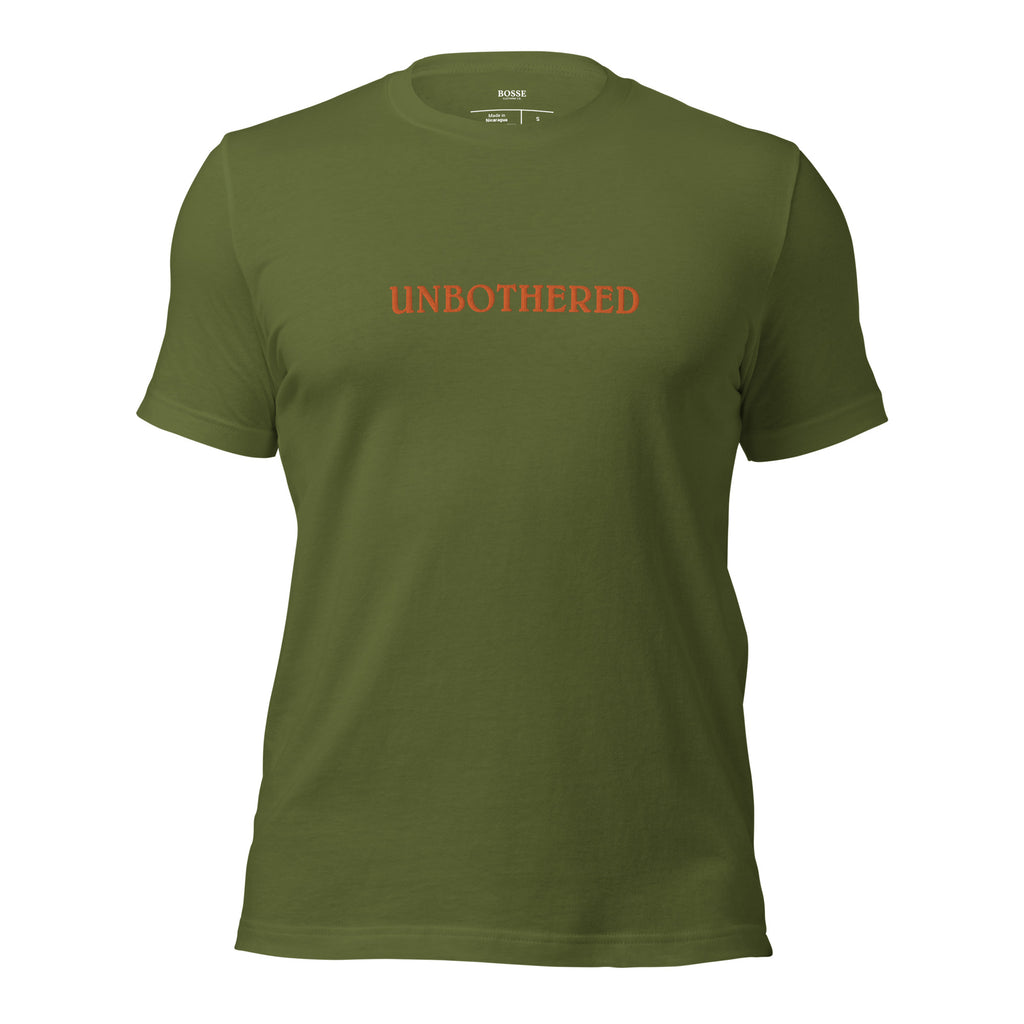 Bosse Olive Green Unbothered Tee