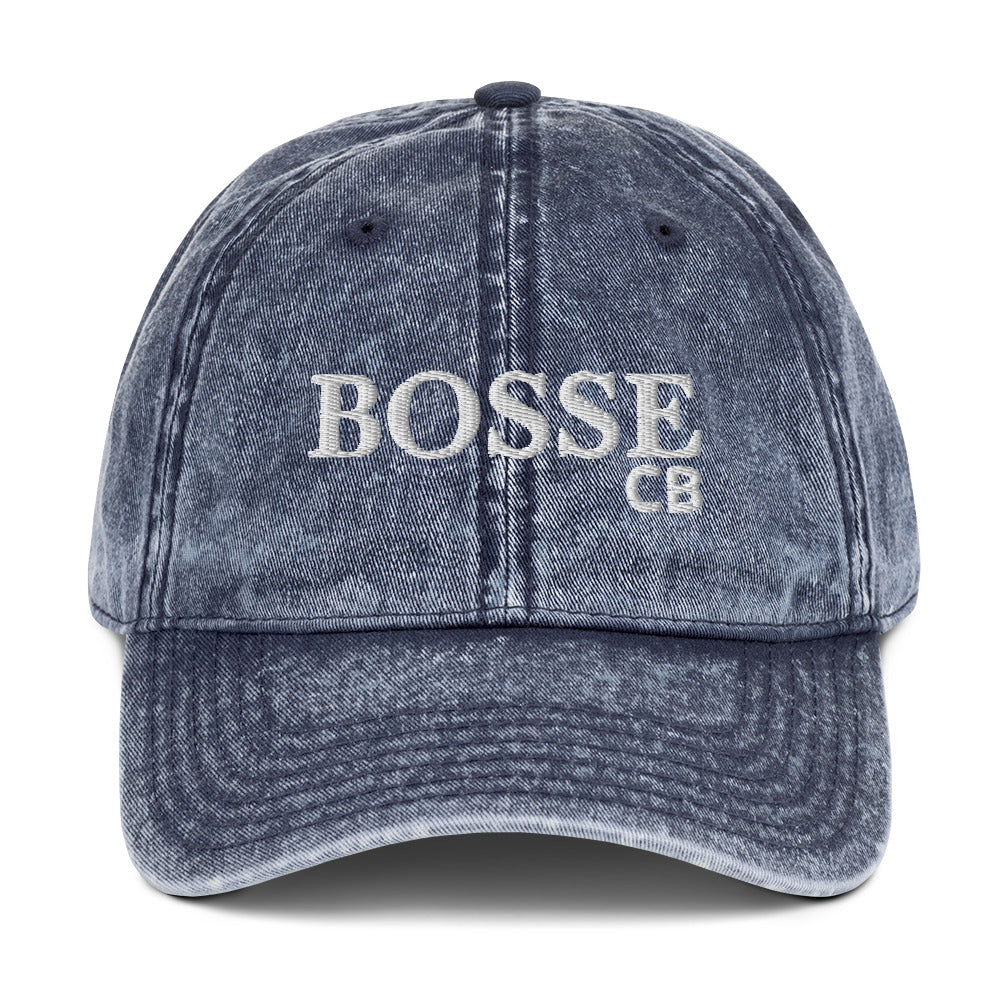 Bosse CB Blue Vintage Denim Cap