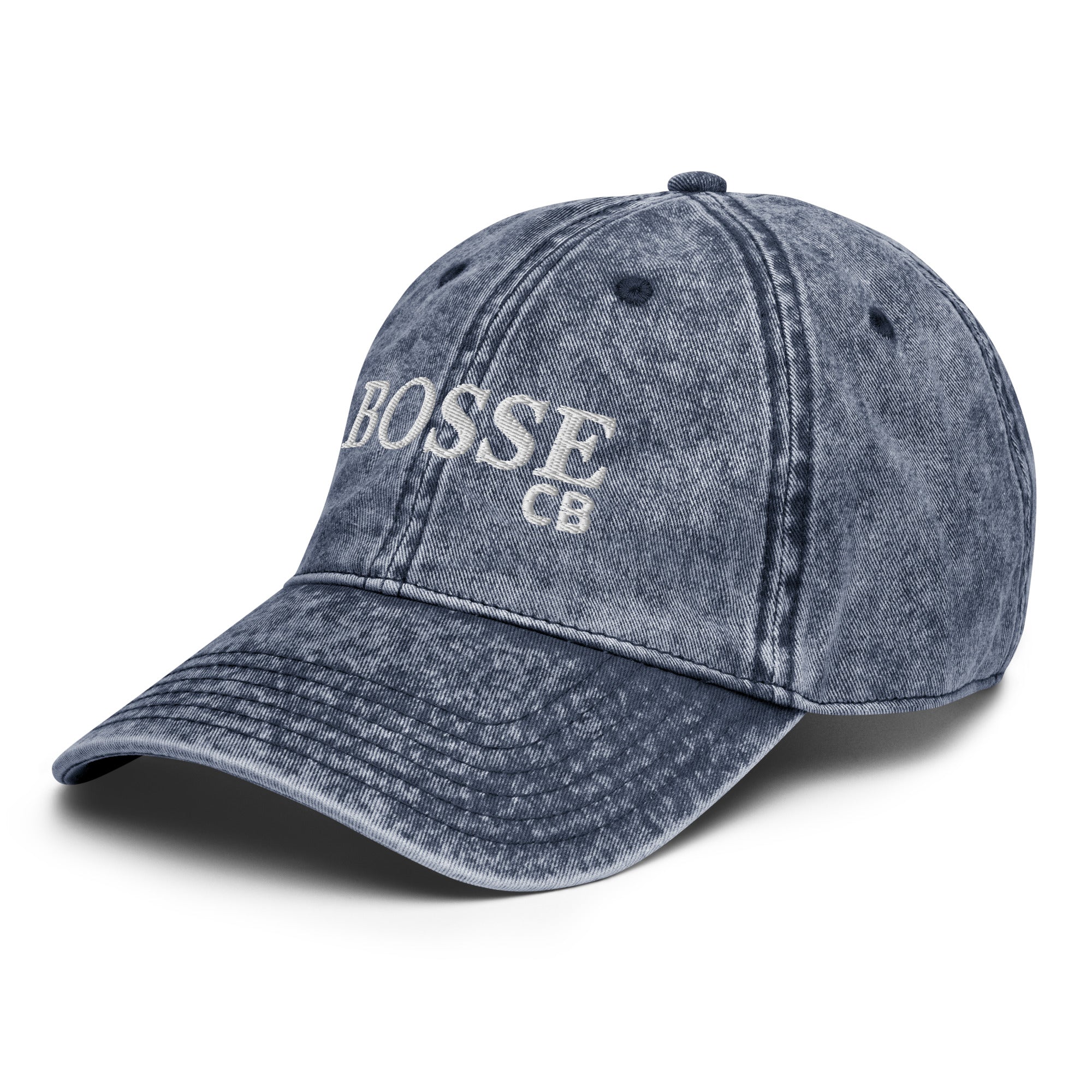 Bosse CB Blue Vintage Denim Cap
