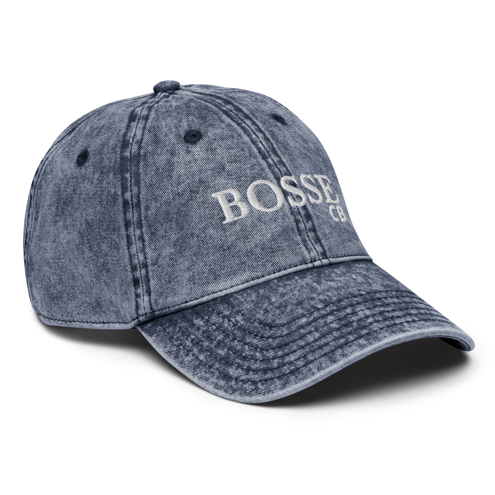 Bosse CB Blue Vintage Denim Cap