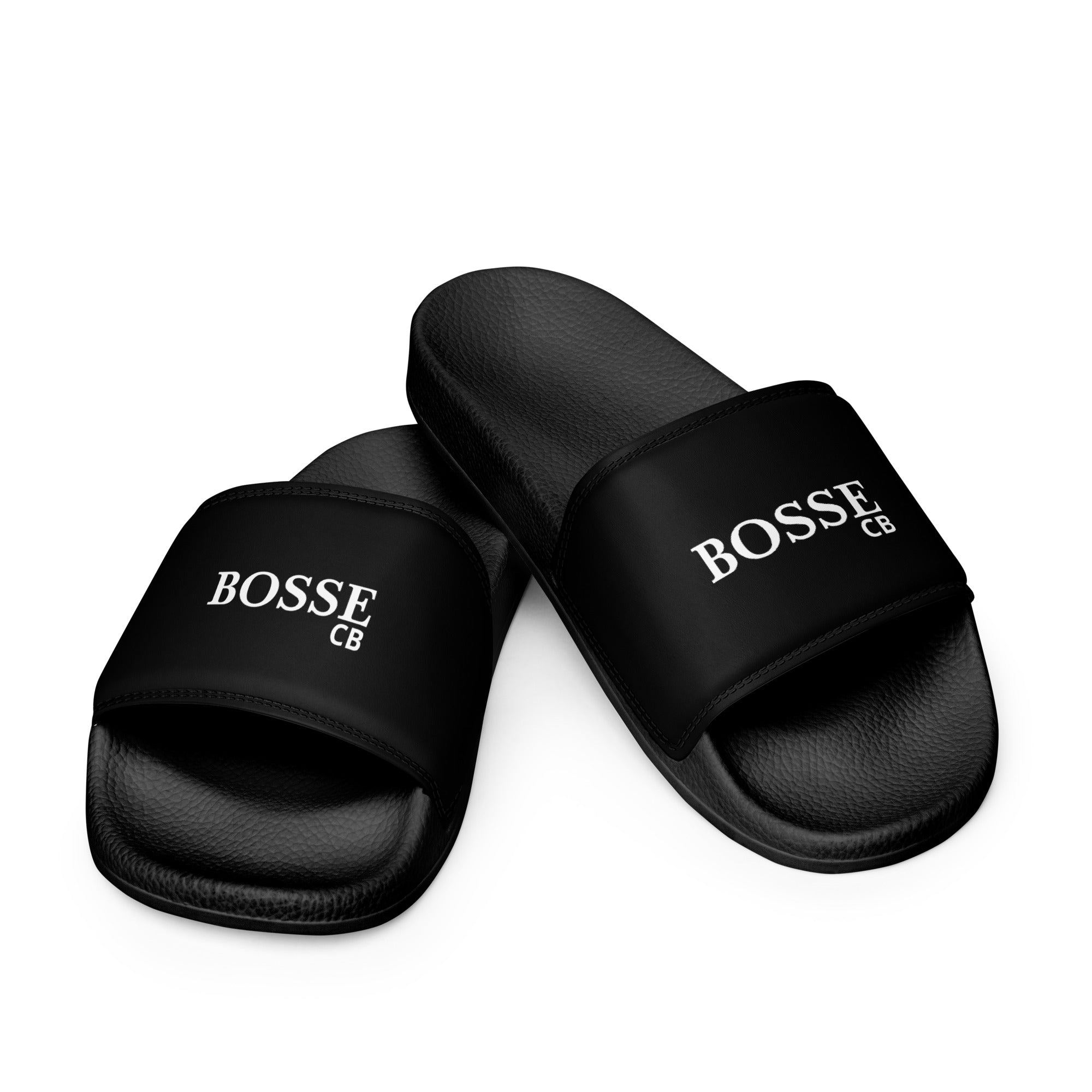 Bosse CB Black and White Women's slides